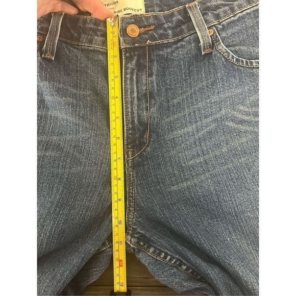 Levi’s Signature Mid Rise Bootcut‎ Jeans 12 Long Tall - Picture 7 of 9